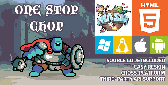 One Stop Chop - HTML5 Game - Phaser - CodeCanyon Item for Sale