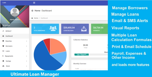 Ultimate Loan Manager - CodeCanyon Item for Sale