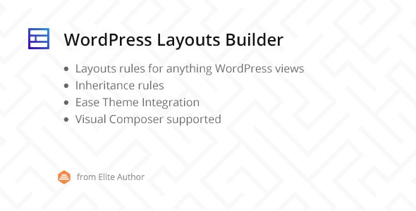 WordPress Layouts Builder - CodeCanyon Item for Sale
