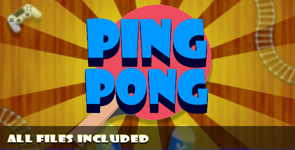 Ping Pong (CAPX & HTML) Game. - CodeCanyon Item for Sale