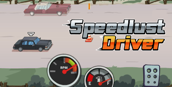 Speedlust Driver - HTML5 Game (CAPX) - CodeCanyon Item for Sale