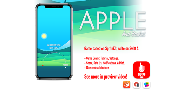 Apple And Basket - CodeCanyon Item for Sale