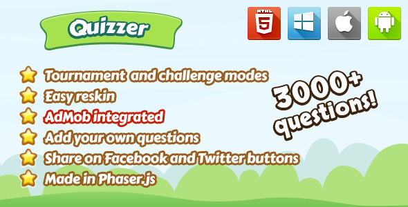 Quizzer - CodeCanyon Item for Sale