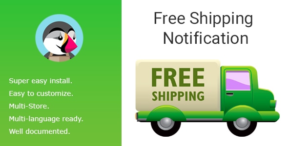 Free Shipping Notification - CodeCanyon Item for Sale