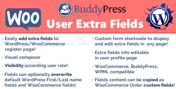 User Extra Fields - CodeCanyon Item for Sale