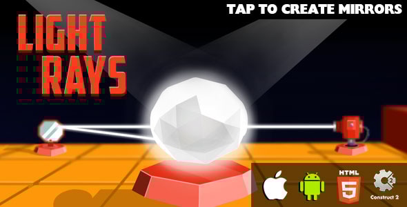 Light Rays - HTML5 Game (CAPX) - CodeCanyon Item for Sale