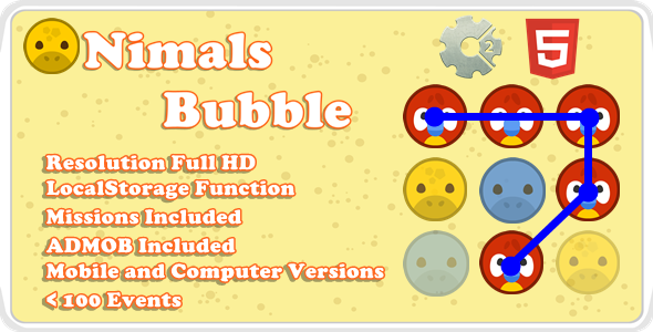 Animals Bubble - Template (.capx) - CodeCanyon Item for Sale