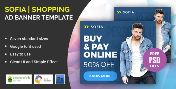 Sofia Shopping | HTML 5 Animated Google Banner - CodeCanyon Item for Sale