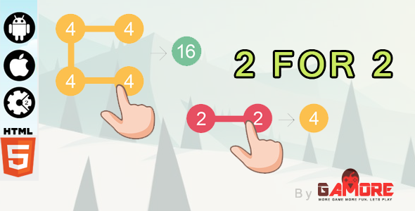 2 For 2 HTML5 Puzzle Game - Construct 2 & 3 CAPX ( Construct 2 & 3) - CodeCanyon Item for Sale