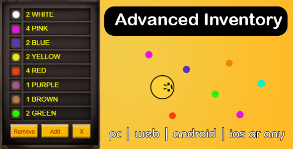 Advanced Inventory for Games - CodeCanyon Item for Sale