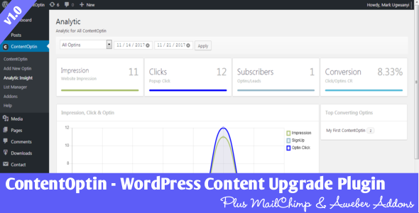 ContentOptin - WordPress Content Upgrade Plugin - CodeCanyon Item for Sale