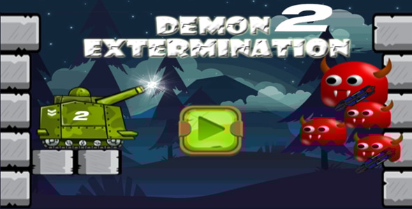 Demon Extermination 2 (HTML5 android,IOS,.capx,touch) - CodeCanyon Item for Sale