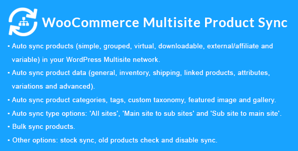 WooCommerce Multisite Product Sync - CodeCanyon Item for Sale