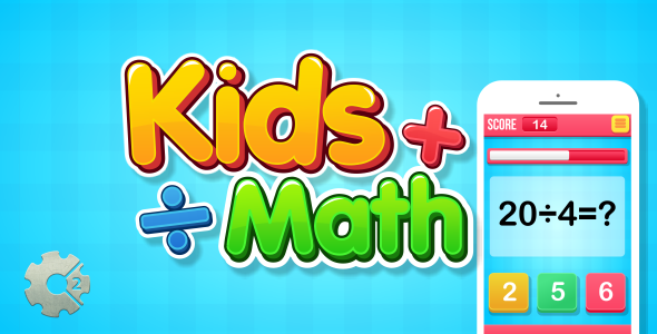 Kids Math - HTML5 Game (Construct 2) - CodeCanyon Item for Sale