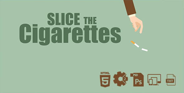 Slice The Cigarettes HTML5 Game - CodeCanyon Item for Sale