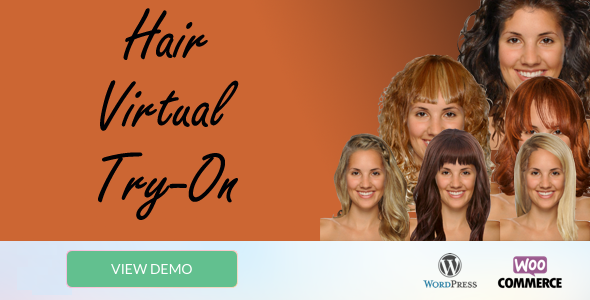 Wigs, Hair Virtual Try-on Popup | WooCommerce WordPress - CodeCanyon Item for Sale