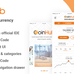 CoinHub - Android Cryptocurrency Buy Sell App by itechtheme | CodeCanyon