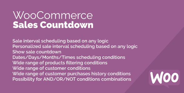 Sales Countdown for WooCommerce - CodeCanyon Item for Sale