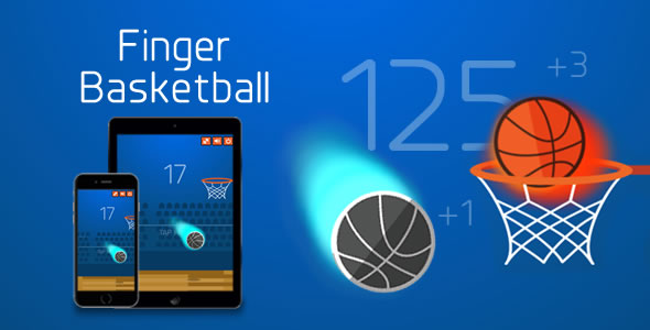 Finger Basketball - HTML5 Game - CodeCanyon Item for Sale