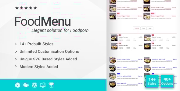 Ultimate Food Menu Addon for WPBakery Page Builder - CodeCanyon Item for Sale