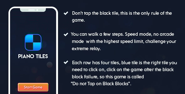 Piano Tile - CodeCanyon Item for Sale