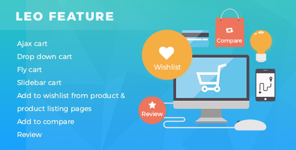 Leo Feature Prestashop 1.7 Module for Ajax cart | Compare | Wishlist - CodeCanyon Item for Sale