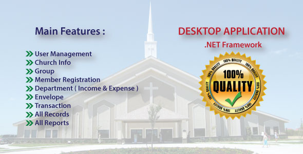 Church Management & Accounting System with full source code - CodeCanyon Item for Sale