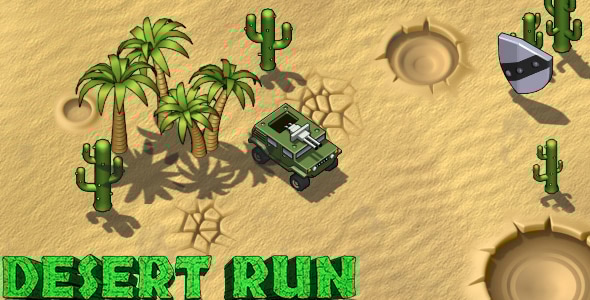 Desert Run - HTML5 Avoidance Game - CodeCanyon Item for Sale