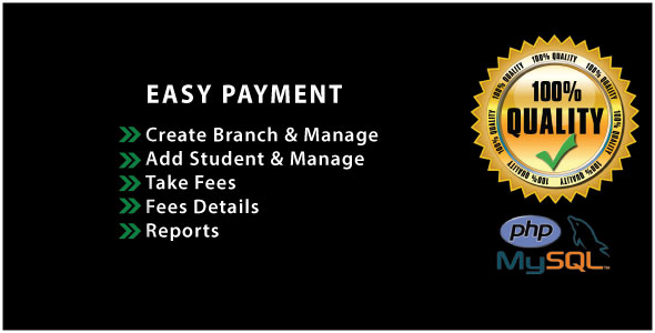 Student Payment System With Full Project & Source Code PHP - CodeCanyon Item for Sale