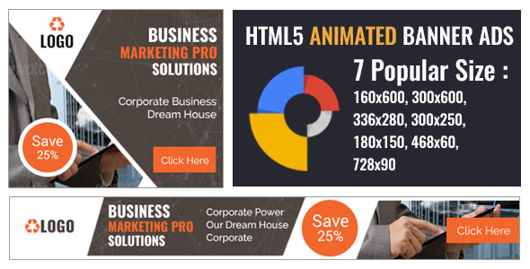 HTML5 Animated Banner Ads Template - CodeCanyon Item for Sale