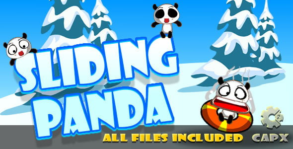 Sliding Panda (CAPX & HTML) Game! - CodeCanyon Item for Sale