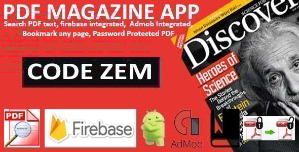 PDF Magazine App for Android - CodeCanyon Item for Sale