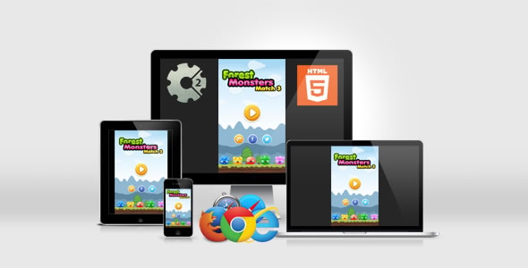Forest Monsters Match3 - CodeCanyon Item for Sale