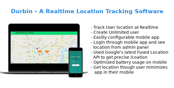 Durbin - A Live Tracking System - CodeCanyon Item for Sale