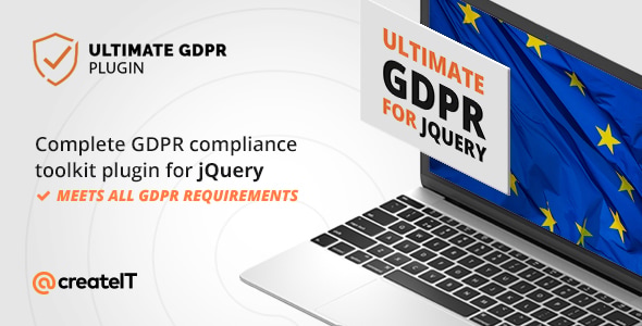 Ultimate GDPR Compliance jQuery Toolkit - CodeCanyon Item for Sale