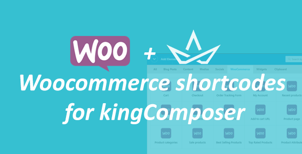 WooCommerce shortcodes for kingComposer - CodeCanyon Item for Sale
