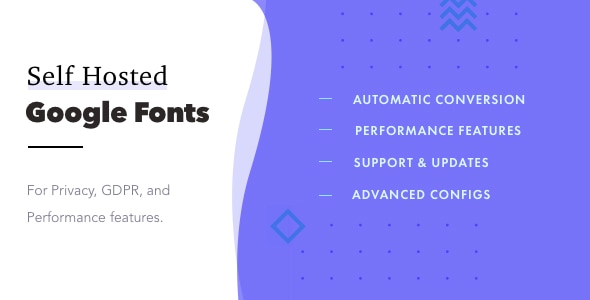 Self-Hosted Google Fonts Pro - CodeCanyon Item for Sale