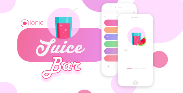 Ionic Juice Bar UI Theme - CodeCanyon Item for Sale