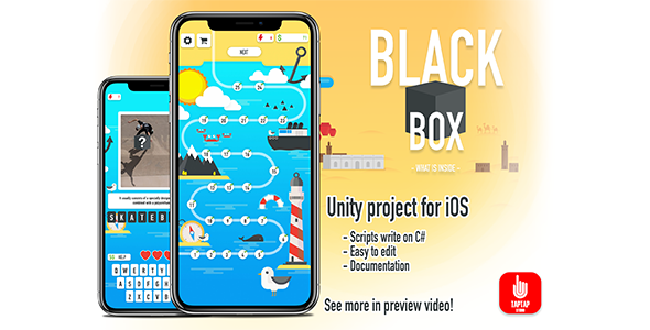 BLACK BOX - Unity game for iOS - CodeCanyon Item for Sale