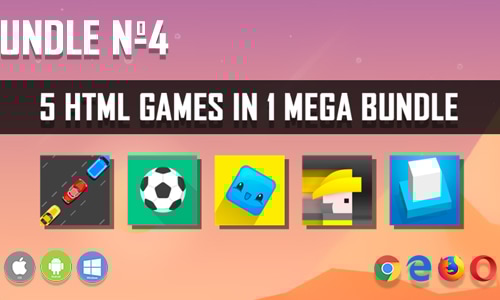 5 HTML5 Games + Mobile Version!!! BUNDLE №4 (Construct 2 / CAPX) by ...