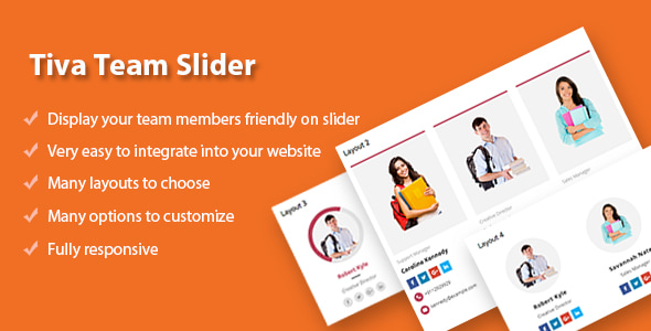 Tiva Team Slider For Wordpress - CodeCanyon Item for Sale