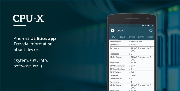CPU-X - CodeCanyon Item for Sale