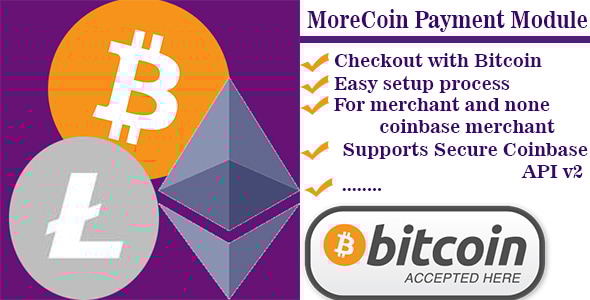 Bitcoin, Ethereum, Litecoin payment prestashop module - CodeCanyon Item for Sale