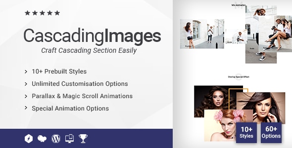 Cascading Images/Slider Addon for WPBakery Page Builder - CodeCanyon Item for Sale
