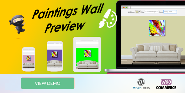Artwork - Painting Wall Preview Popup Plugin | WooCommerce WordPress - CodeCanyon Item for Sale