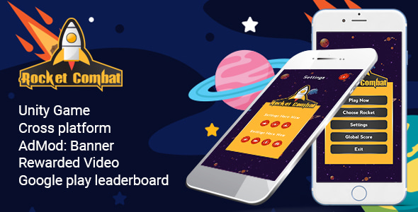 Rocket Combat - Unity Game - CodeCanyon Item for Sale