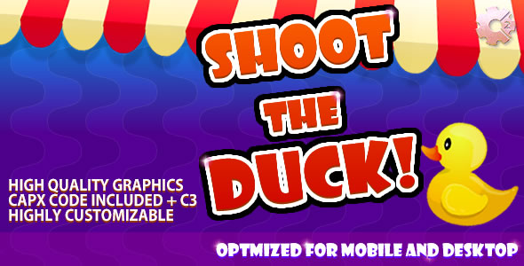 Shoot The Duck - (C2 & C3 + HTML5) Game! - CodeCanyon Item for Sale