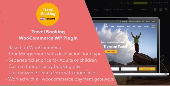 Travel Booking - WooCommerce WordPress Plugin - CodeCanyon Item for Sale