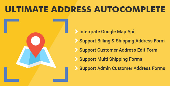 Magento 2 Ultimate Address Autocomplete Extension - CodeCanyon Item for Sale