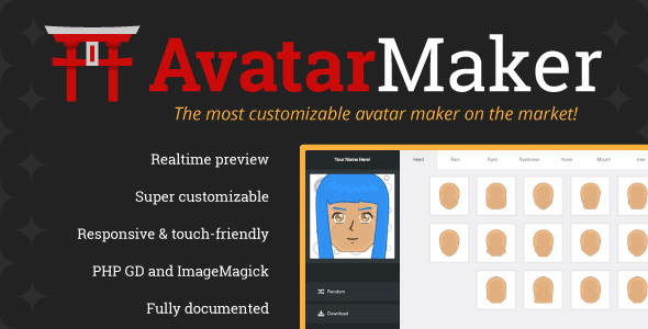 Avatar Maker - CodeCanyon Item for Sale